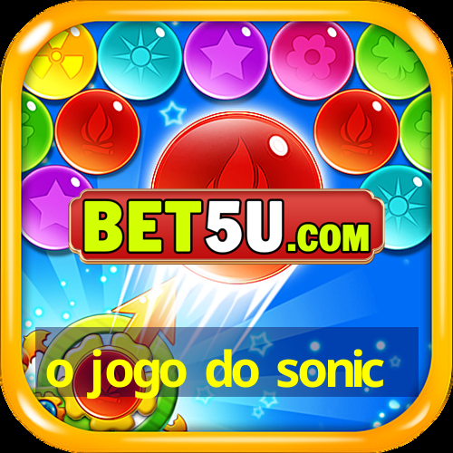 o jogo do sonic